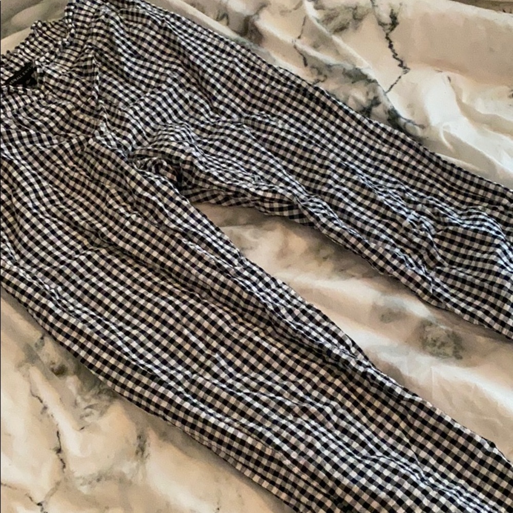 Plaid pants